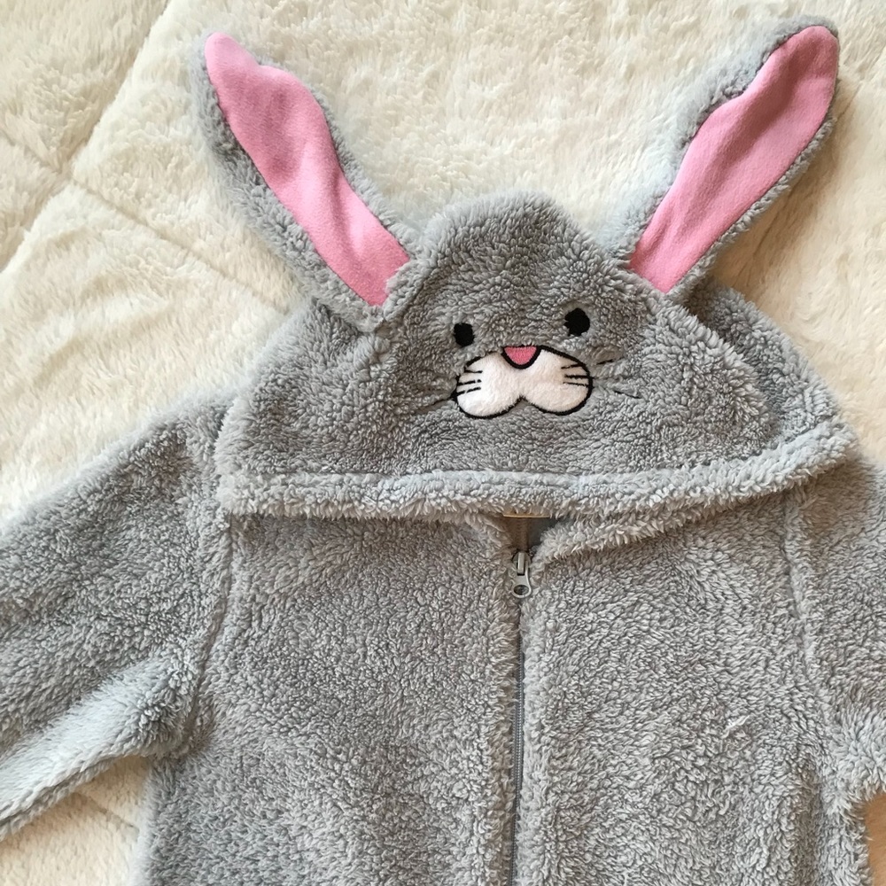 Fuzzy Bunny Onesie